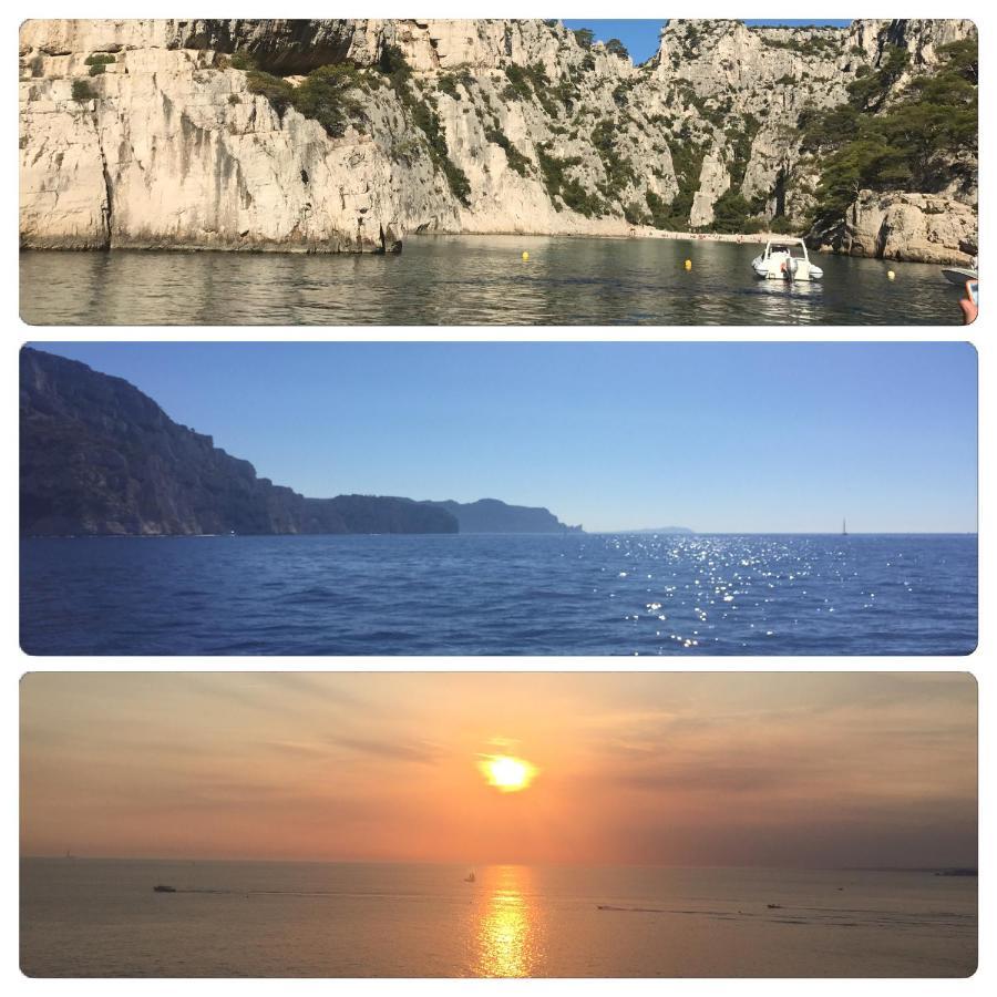 Cassis, Le Grand Bleu, Triplex Vue Mer, Port Plage 10Mn A Pieds Buitenkant foto