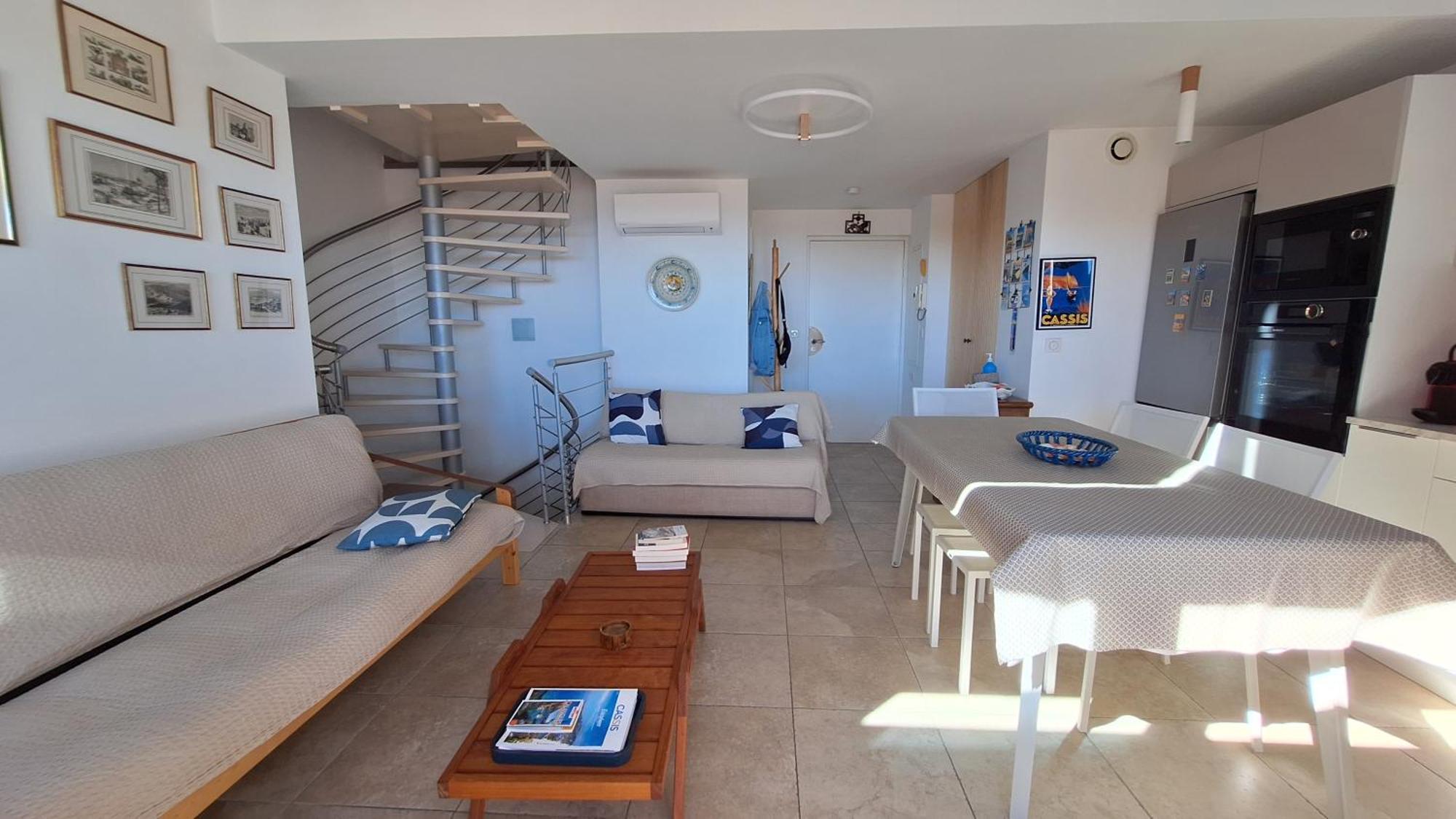 Cassis, Le Grand Bleu, Triplex Vue Mer, Port Plage 10Mn A Pieds Buitenkant foto